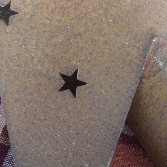 Distressed Rusty Tin Tree Topper from Primitives by Kathy - Picture 4 of 7